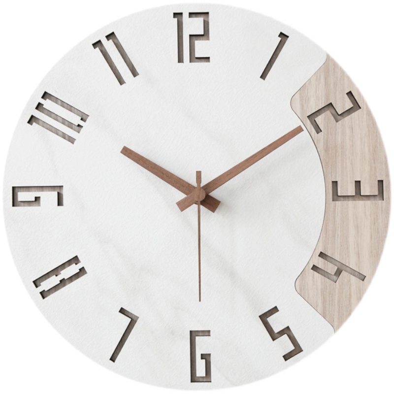 Wall Decor Wooden Clock